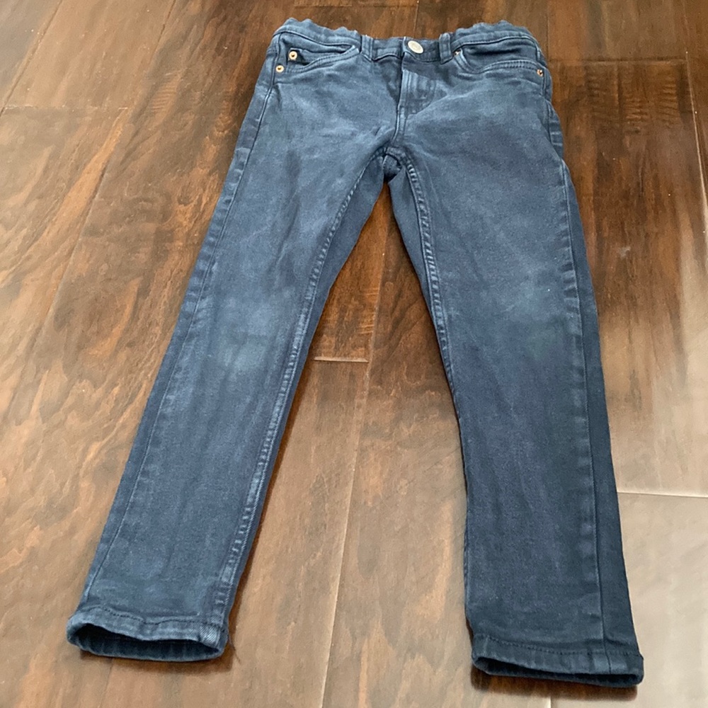 Zara Boys Skinny Fit Blue Pants